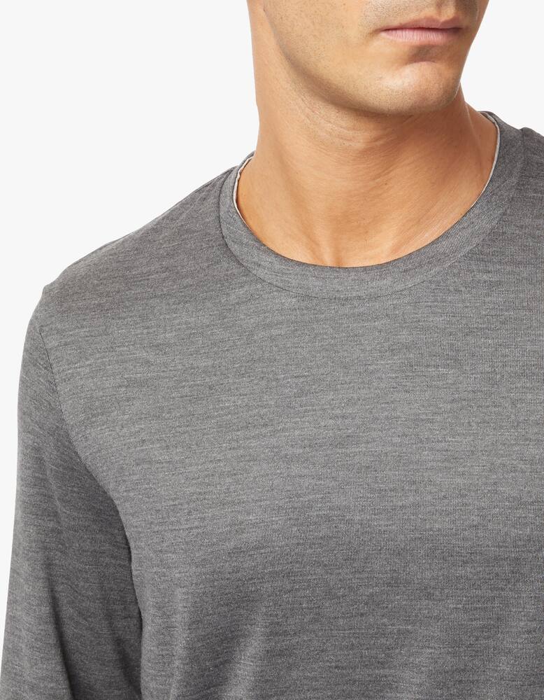 rinascente Sease Virgin wool and cotton double faced sweater