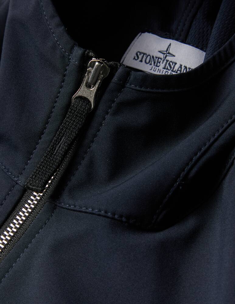 rinascente Stone Island Junior Giubbotto con cappuccio light soft shell-r