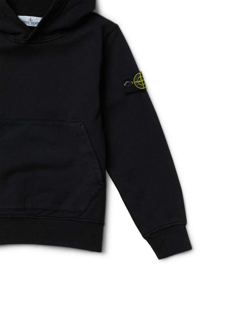 Stone Island Junior Felpa con cappuccio - immagine 2 Stone Island Junior Felpa con cappuccio - immagine 2