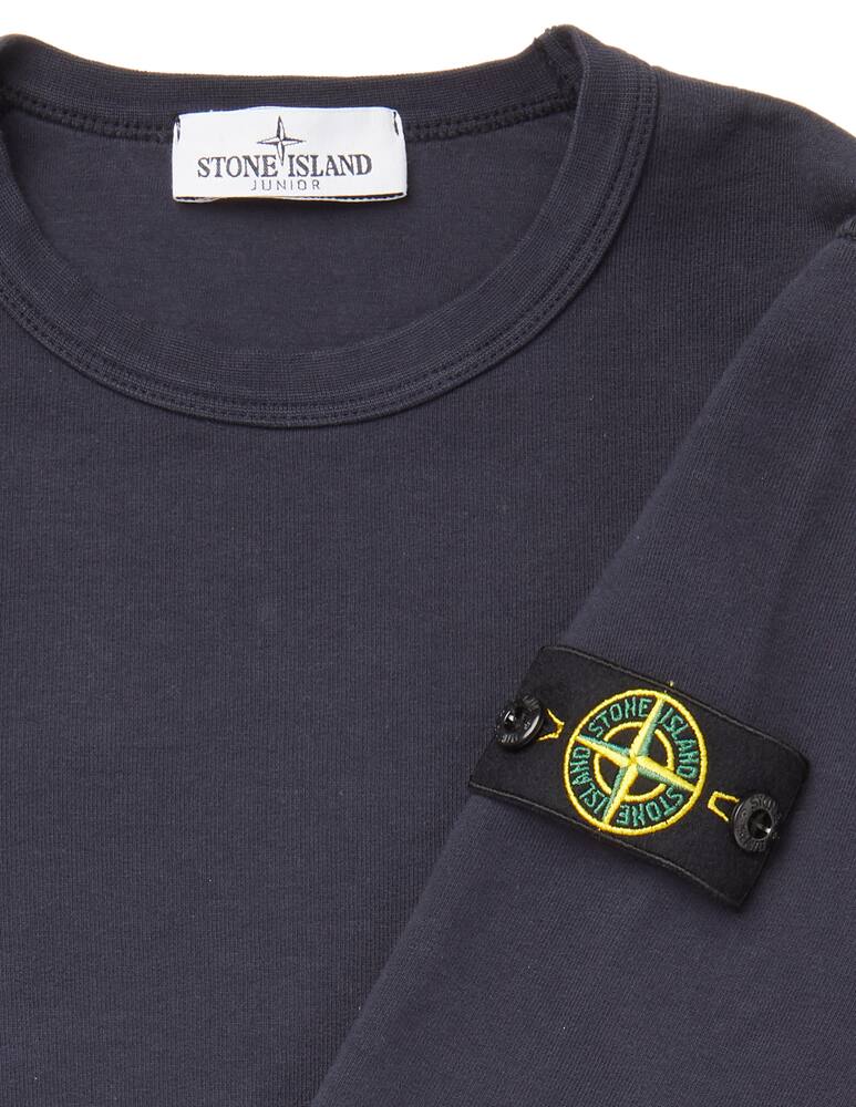 rinascente Stone Island Junior Felpa a girocollo