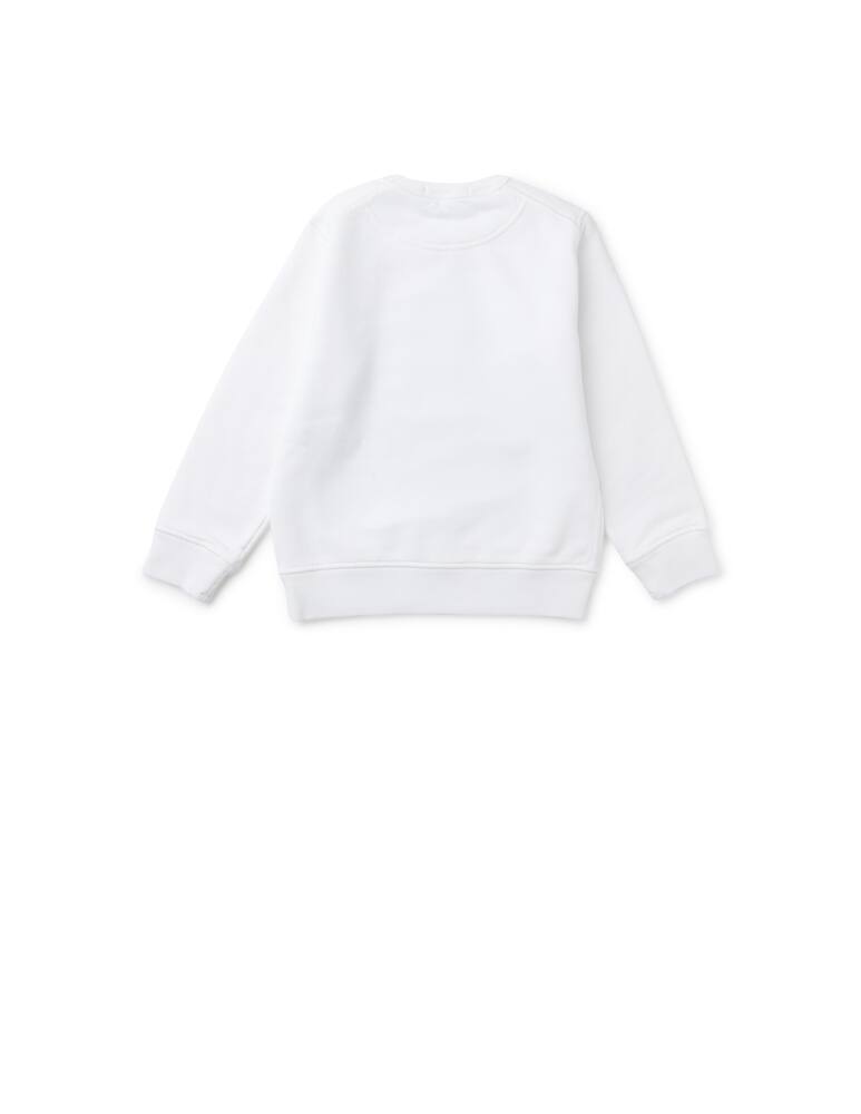 rinascente Stone Island Junior Felpa girocollo in cotone