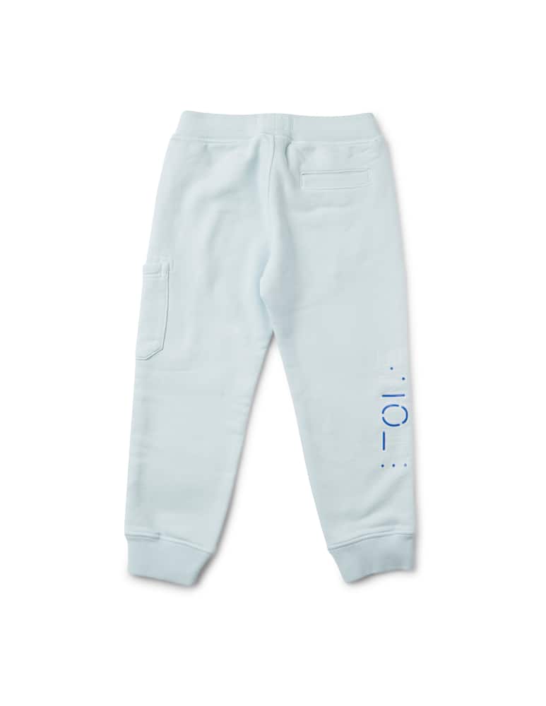 rinascente Stone Island Junior Panataloni tuta fleece in cotone