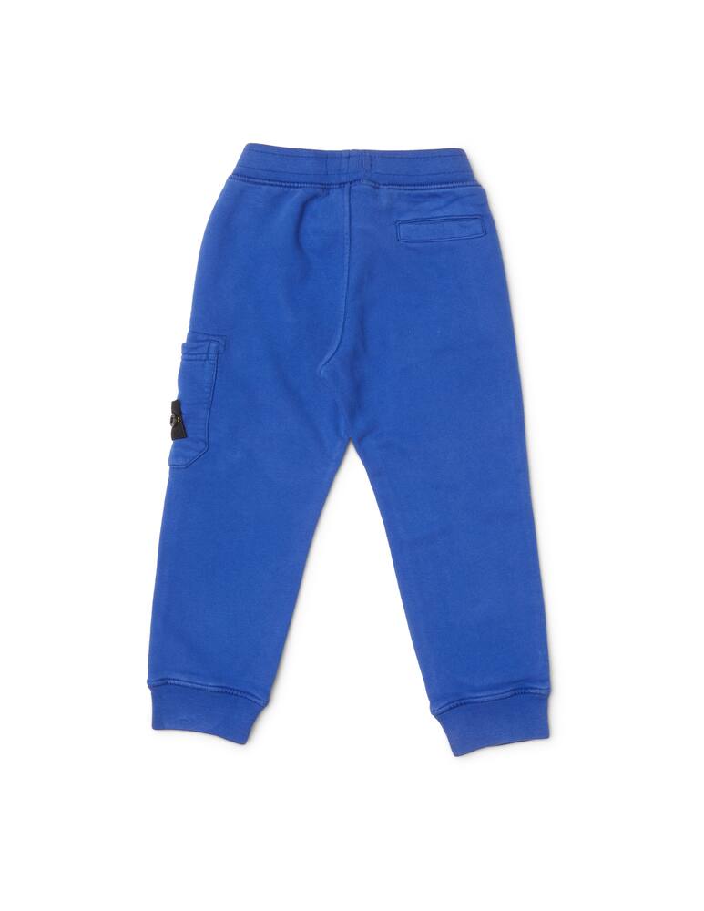 Stone Island Junior Pantaloni fleece in cotone - immagine 3 Stone Island Junior Pantaloni fleece in cotone - immagine 3