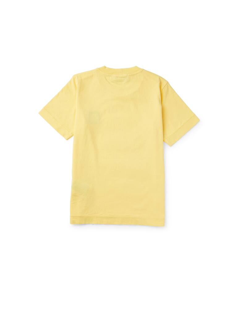 rinascente Stone Island Junior Maglietta girocollo manica corta - Giallo