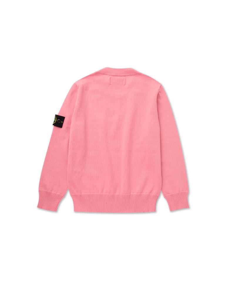rinascente Stone Island Junior Cotton knit sweater - Rosa