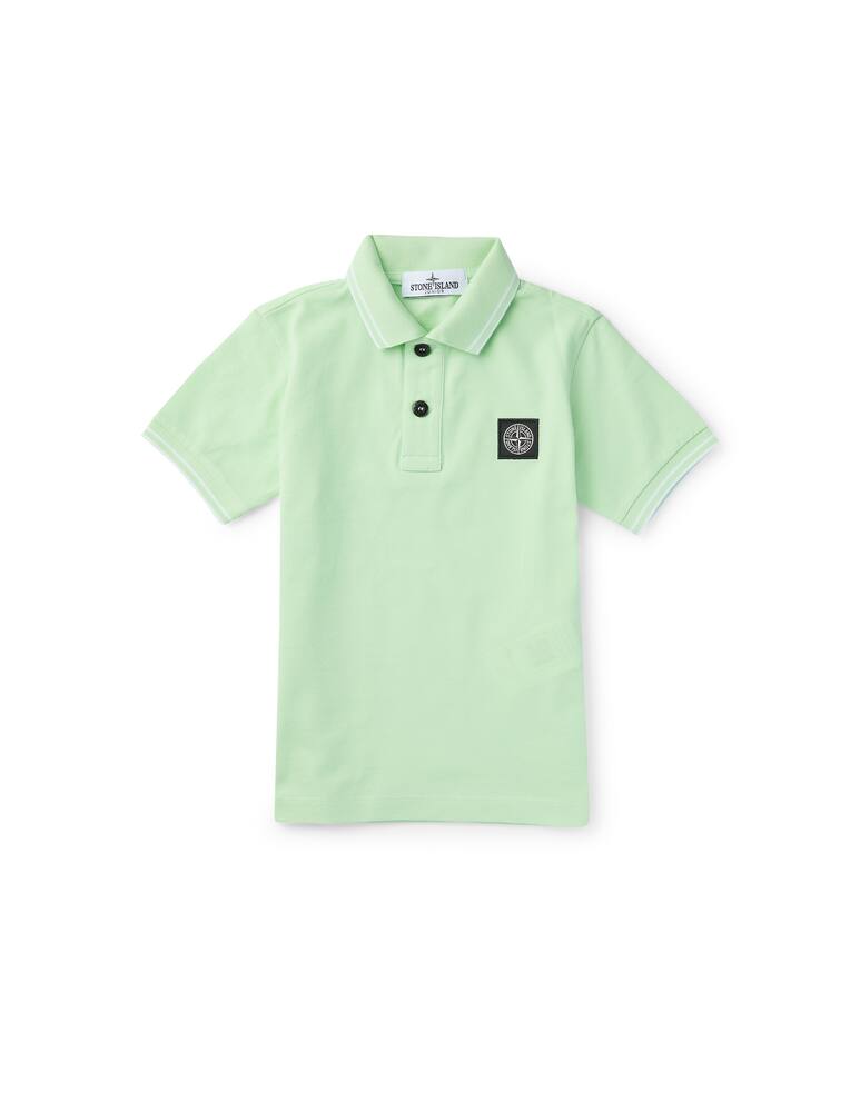 Stone Island Junior Polo manica corta - Verde - immagine 1 Stone Island Junior Polo manica corta - Verde - immagine 1