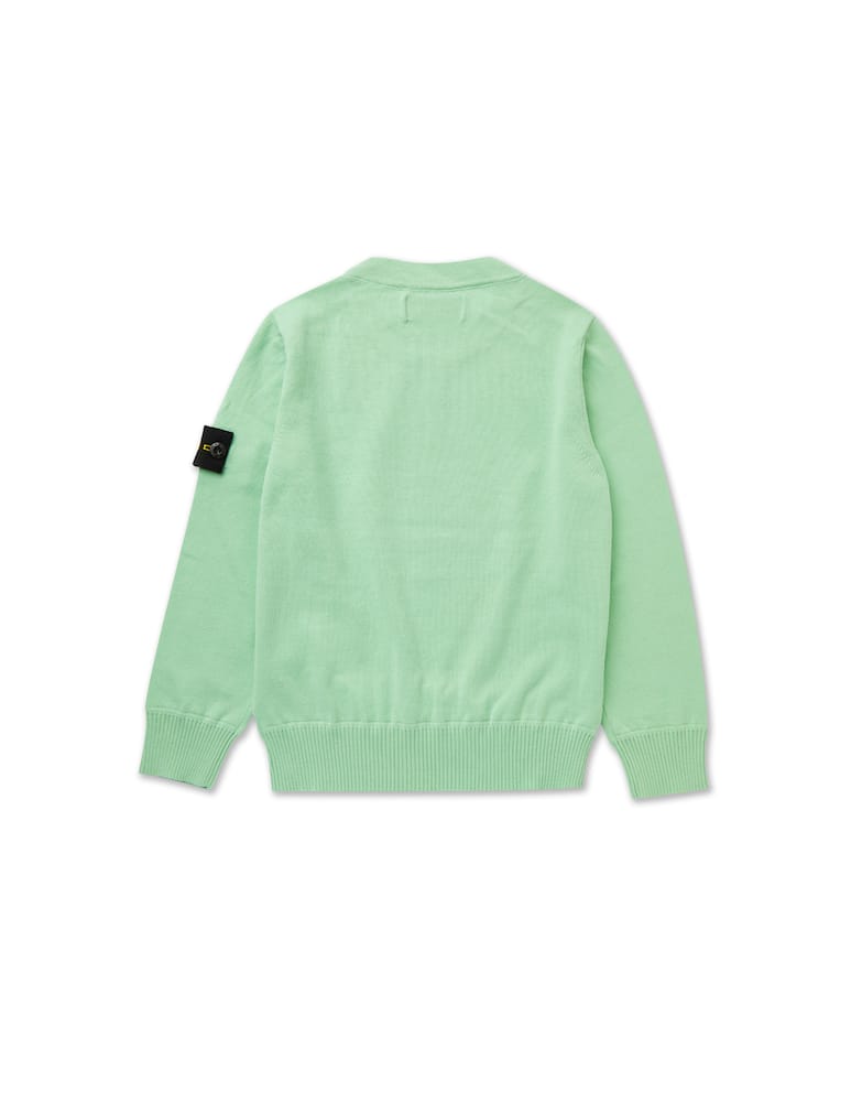 rinascente Stone Island Junior Maglione in cotone - Verde