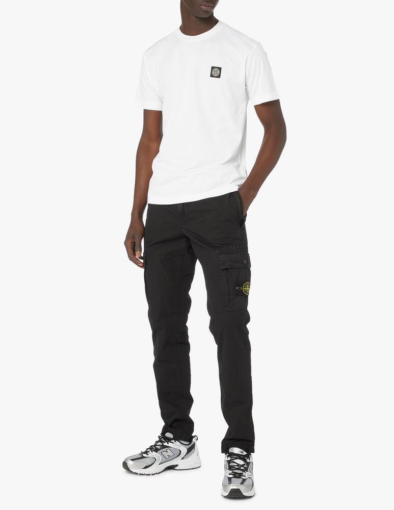 rinascente Stone Island Patch basic t-shirt - white
