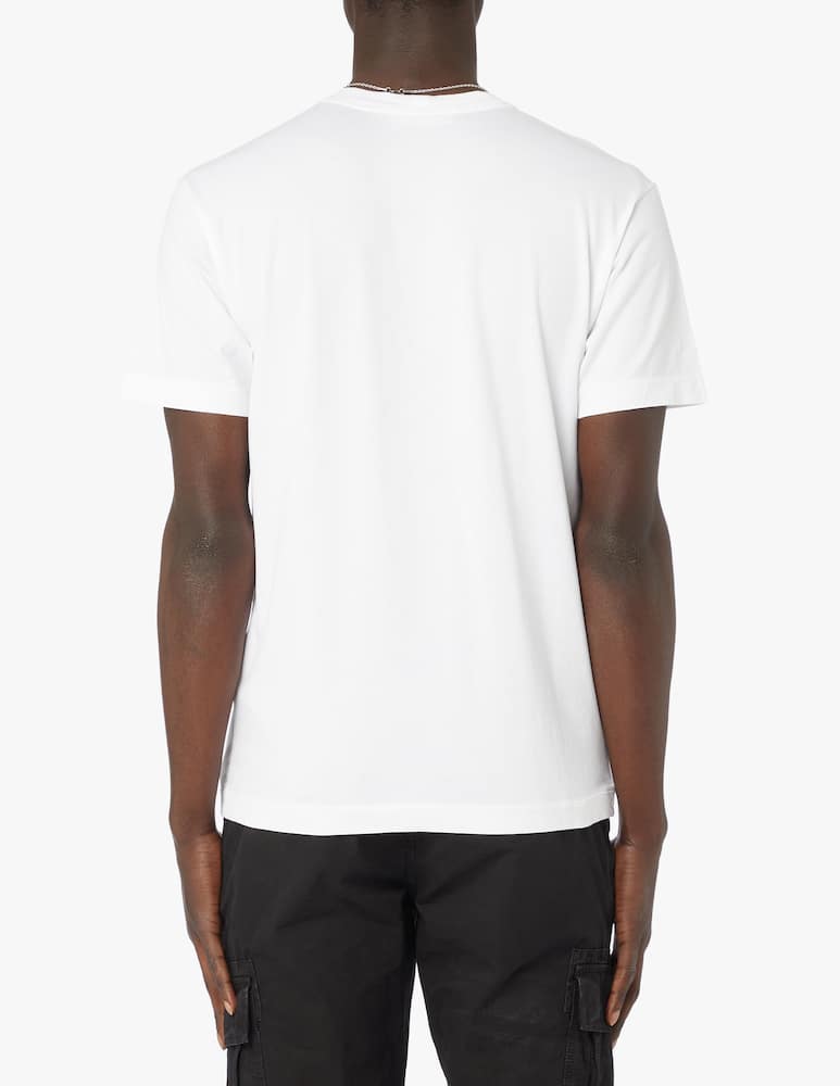 rinascente Stone Island Patch basic t-shirt - white