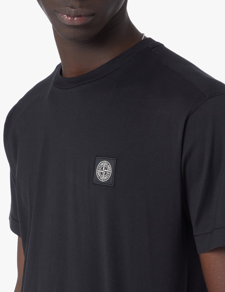 Guess G-LOGO STRASS - T-shirt con stampa - schwarz/nero