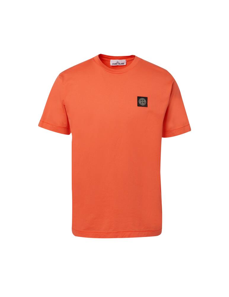 rinascente Stone Island Patch basic t-shirt - orange