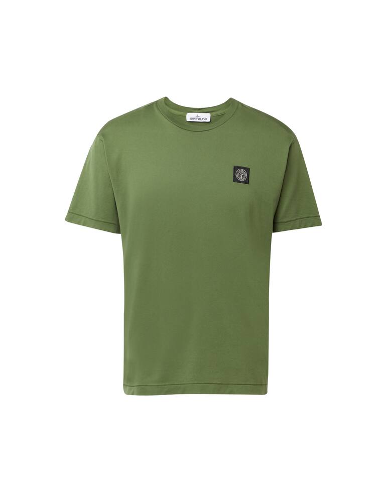 rinascente Stone Island Maglietta basica patch - oliva