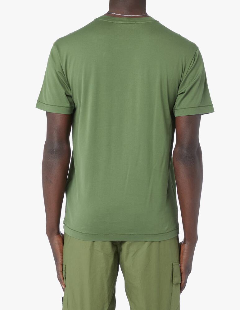 rinascente Stone Island Maglietta basica patch - oliva