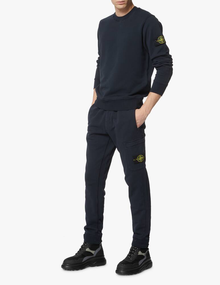 rinascente Stone Island Felpa girocollo basic - blu