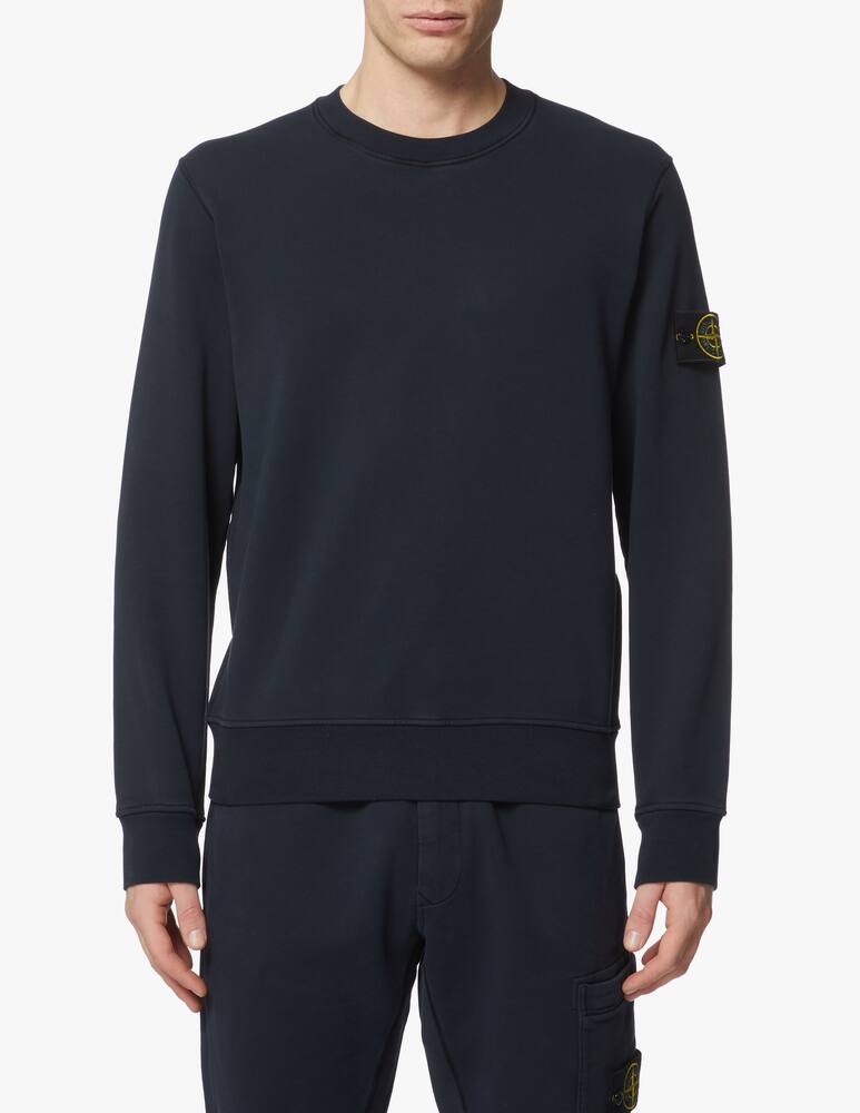 rinascente Stone Island Felpa girocollo basic - blu