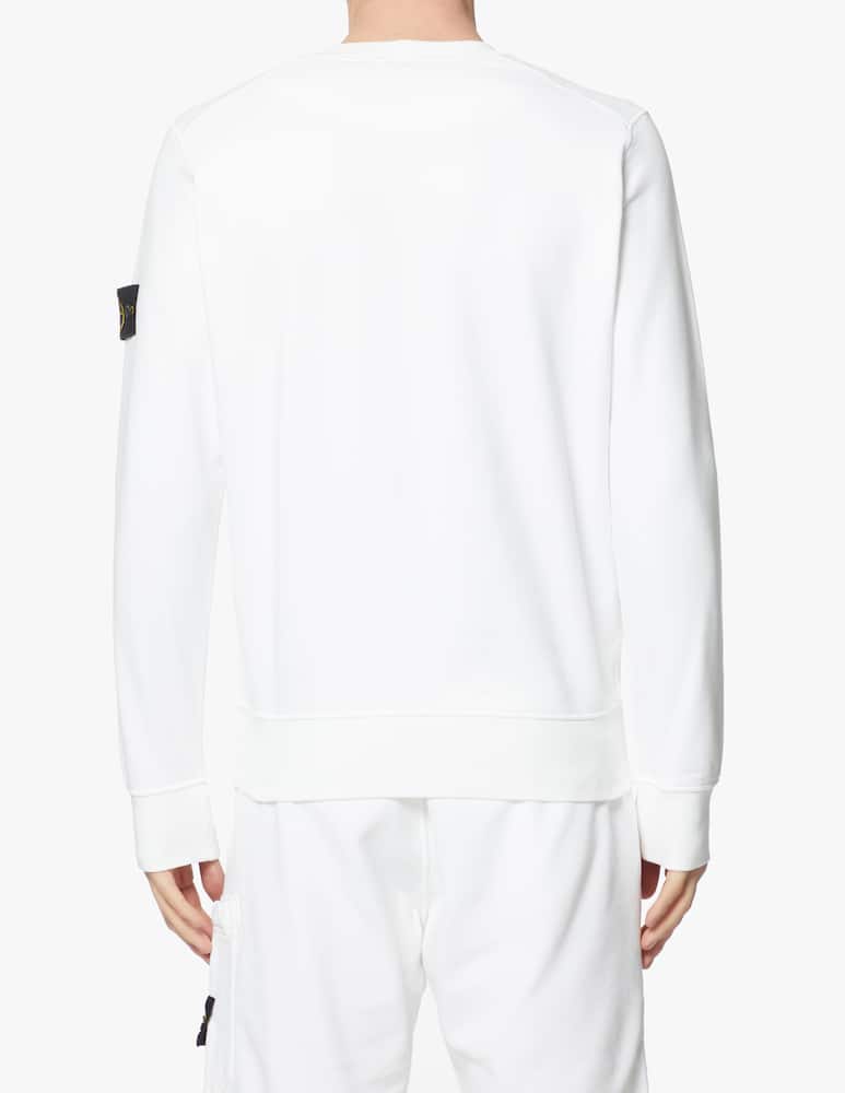 Stone Island Basic roundneck sweatshirt - white - picture 4