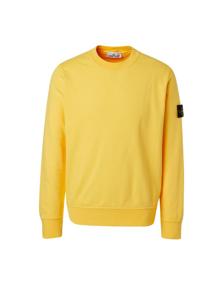 rinascente Stone Island Felpa girocollo basic - giallo