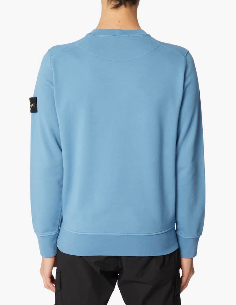 rinascente Stone Island Felpa girocollo basic - azzurro