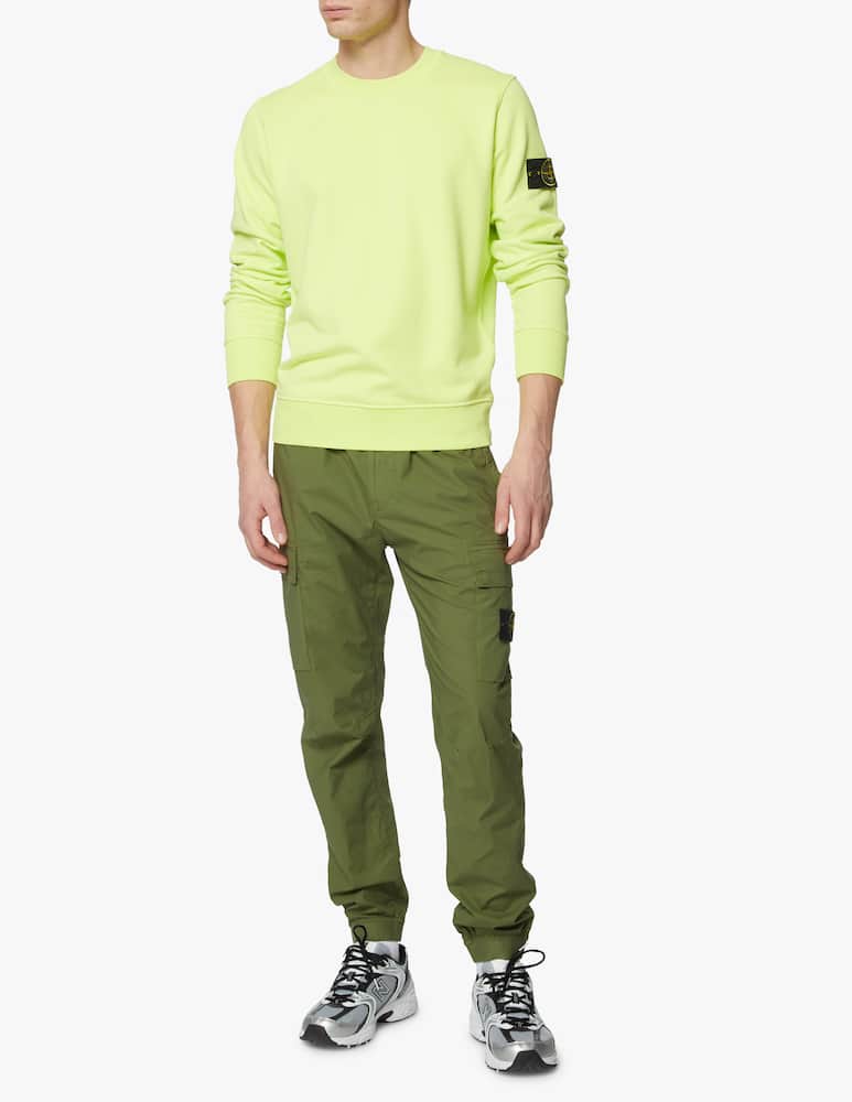 rinascente Stone Island Felpa girocollo basic - verde