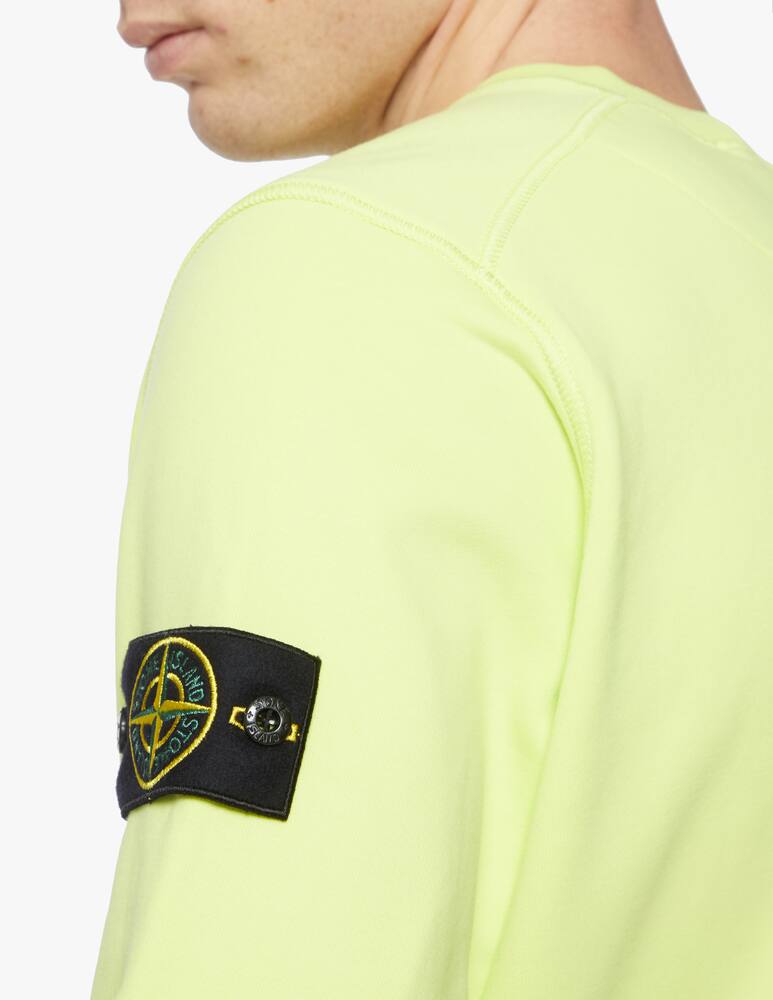 rinascente Stone Island Felpa girocollo basic - verde
