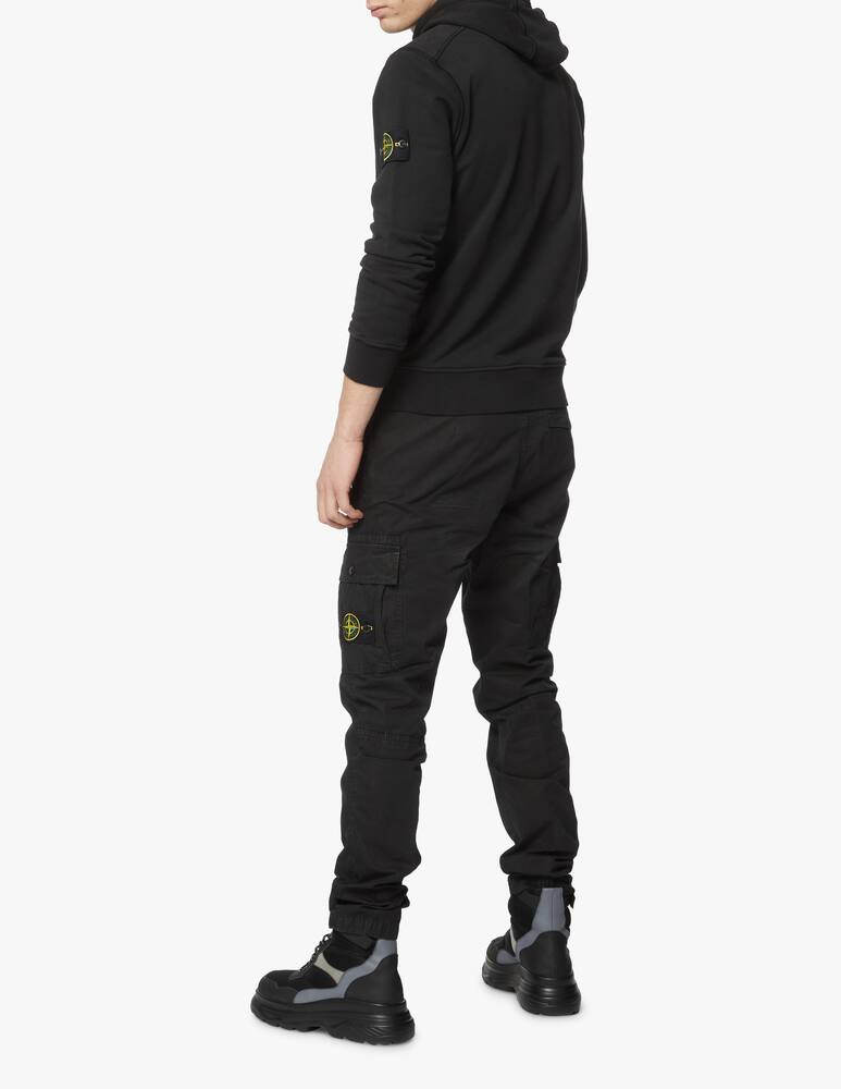 Stone Island Felpa con cappuccio cap - nero - immagine 2 Stone Island Felpa con cappuccio cap - nero - immagine 2