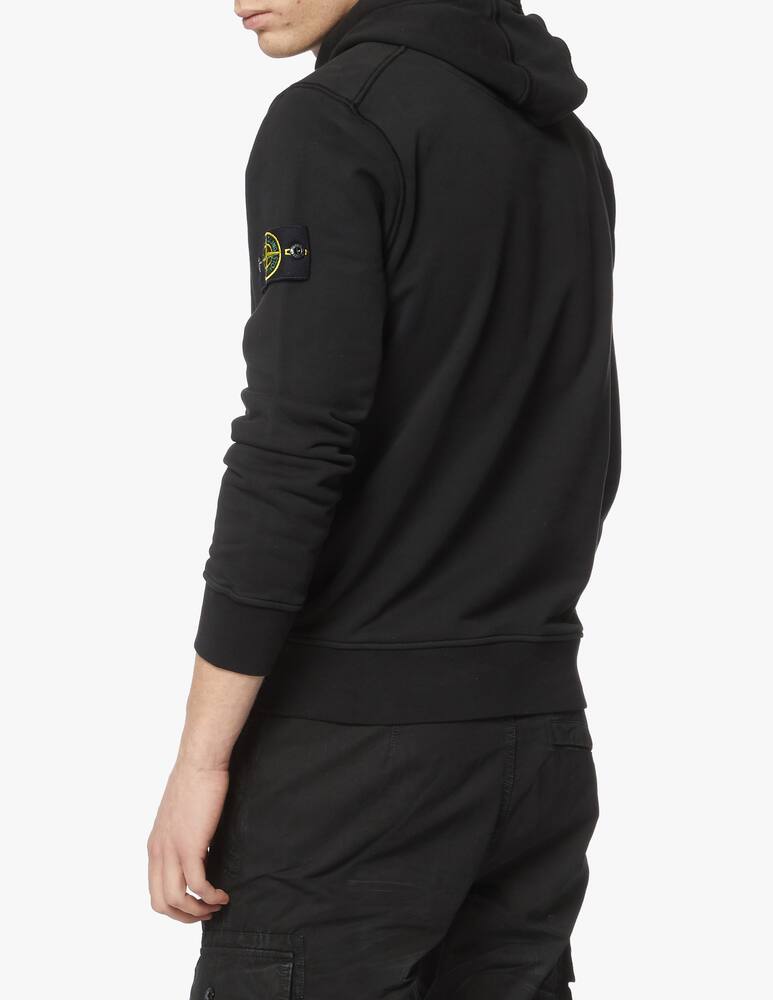 Stone Island Felpa con cappuccio cap - nero - immagine 1 Stone Island Felpa con cappuccio cap - nero - immagine 1
