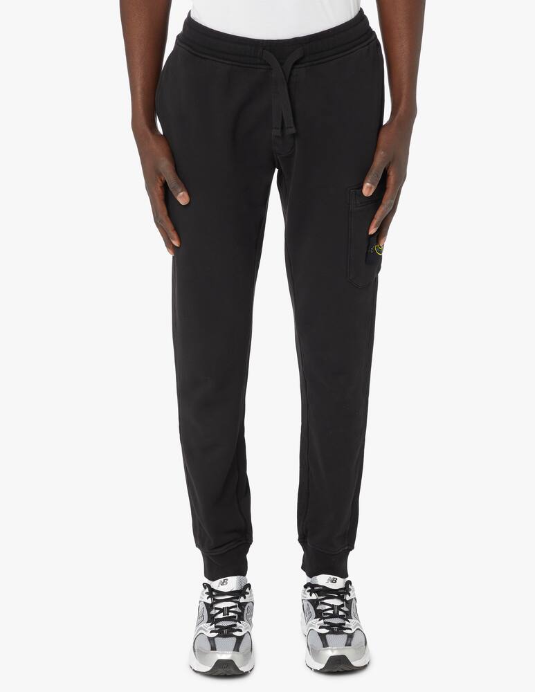 rinascente Stone Island Pantalone lungo in felpa - nero