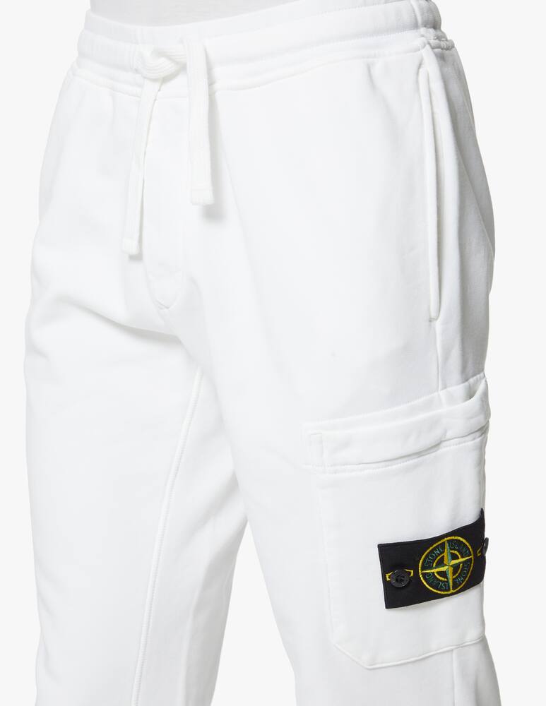 rinascente Stone Island Pantalone lungo in felpa - bianco