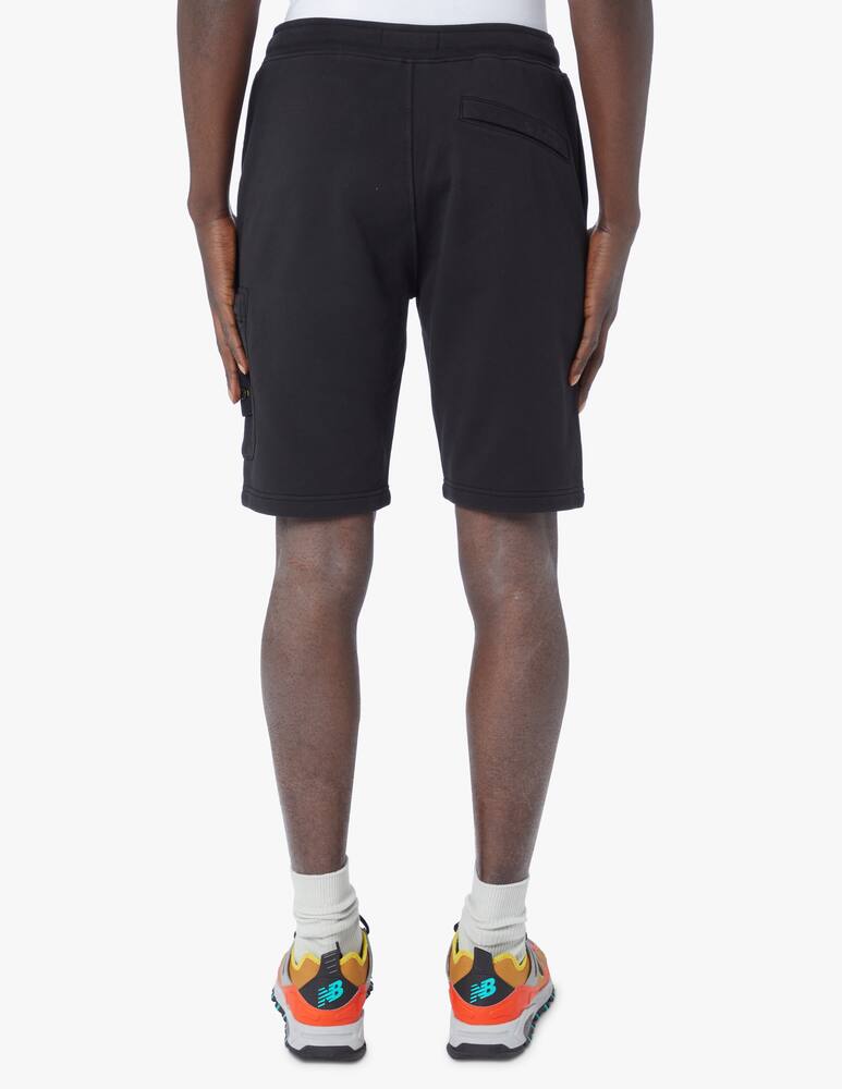 rinascente Stone Island Pantaloni corti felpa - nero