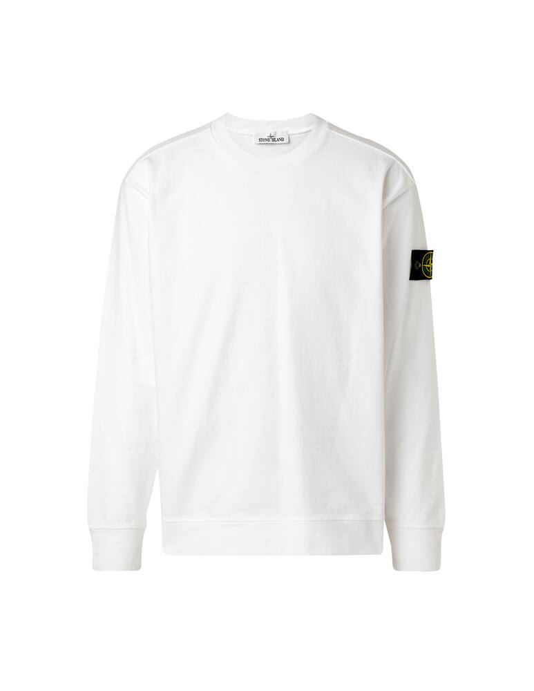rinascente Stone Island Light jersey roundneck sweatshirt - white