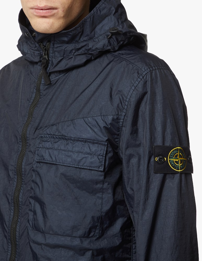 rinascente Stone Island Giacca con cappuccio membrana - blu