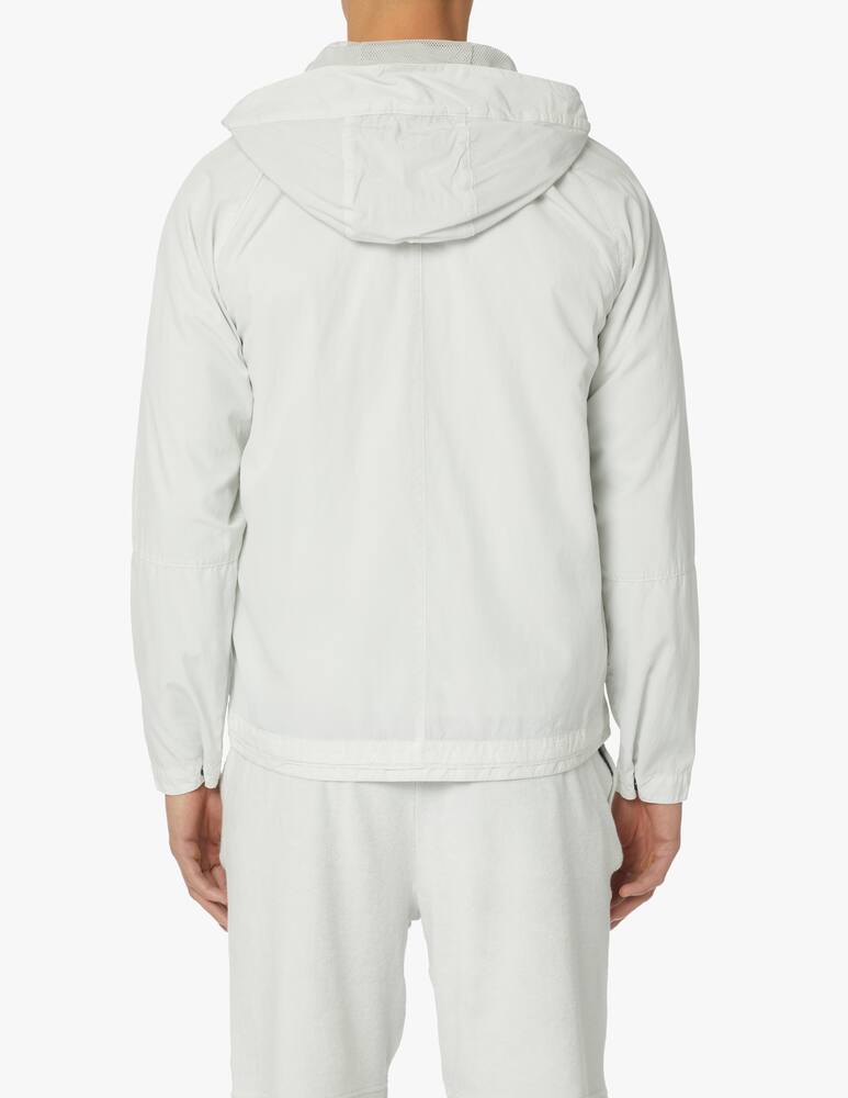 rinascente Stone Island Giacca con cappuccio con logo easy summer - grigio