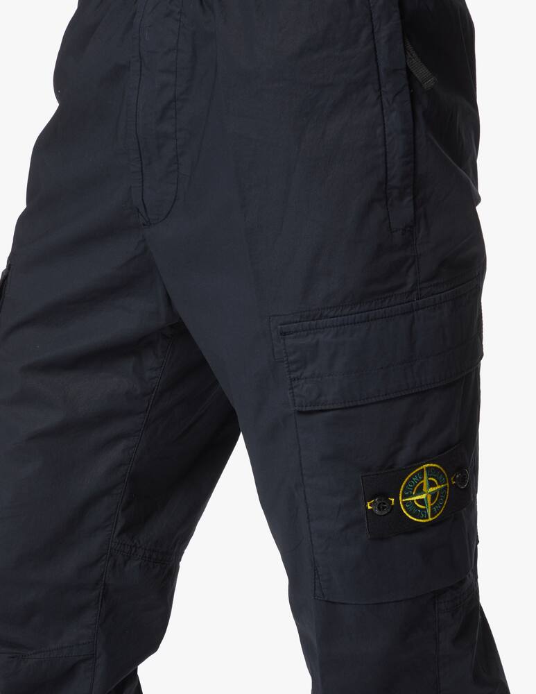 rinascente Stone Island Parachute canvas jogger cargo - blue