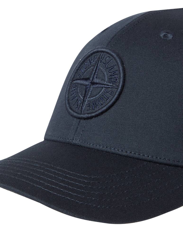 rinascente Stone Island Logo cap - blue