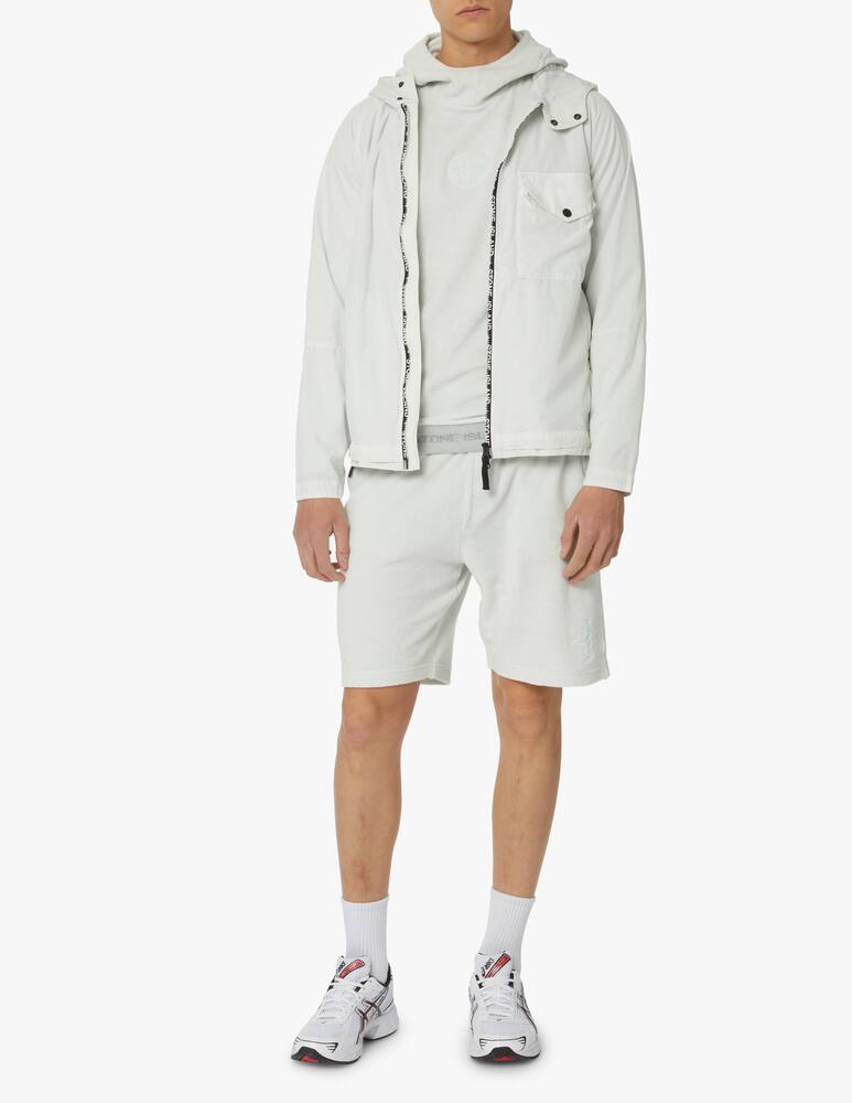 rinascente Stone Island Easy summer hoodie - grey