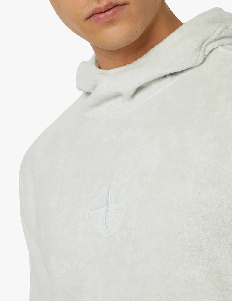 rinascente Stone Island Easy summer hoodie - grey