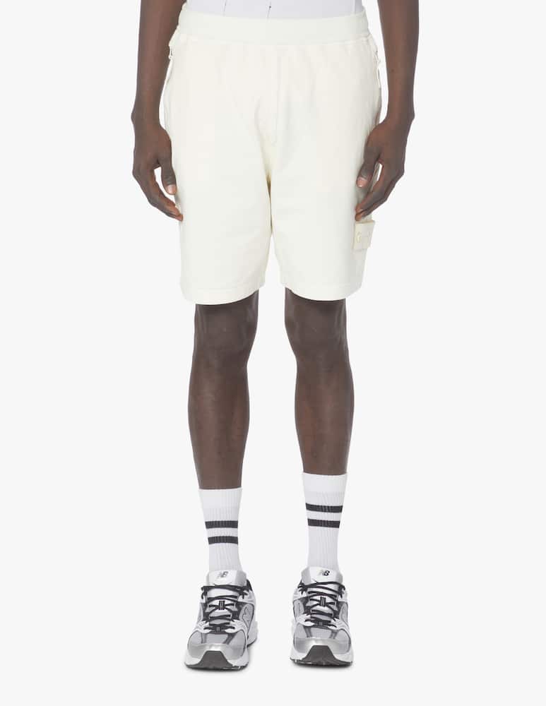 rinascente Stone Island Ghost sweatshorts - white