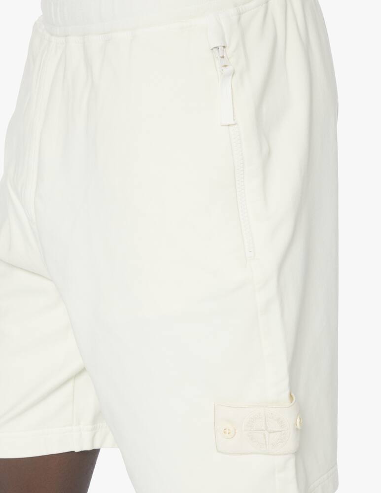 rinascente Stone Island Ghost sweatshorts - white