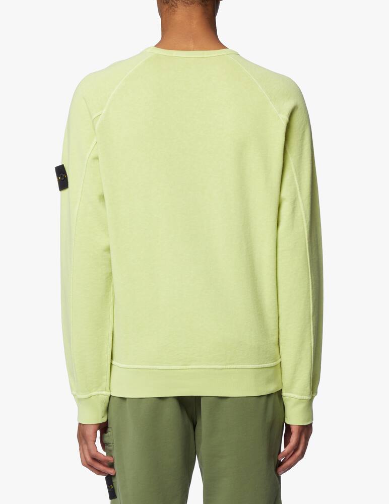 rinascente Stone Island Felpa girocollo malfile - verde