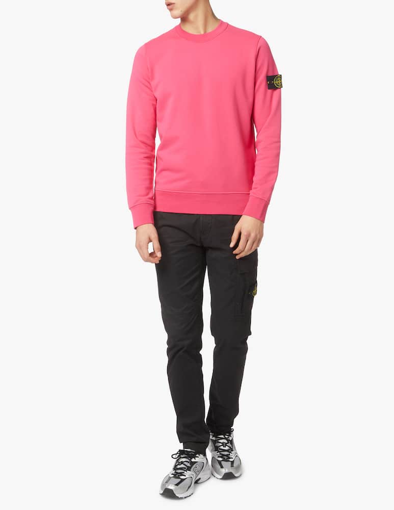 rinascente Stone Island Felpa girocollo basic - viola