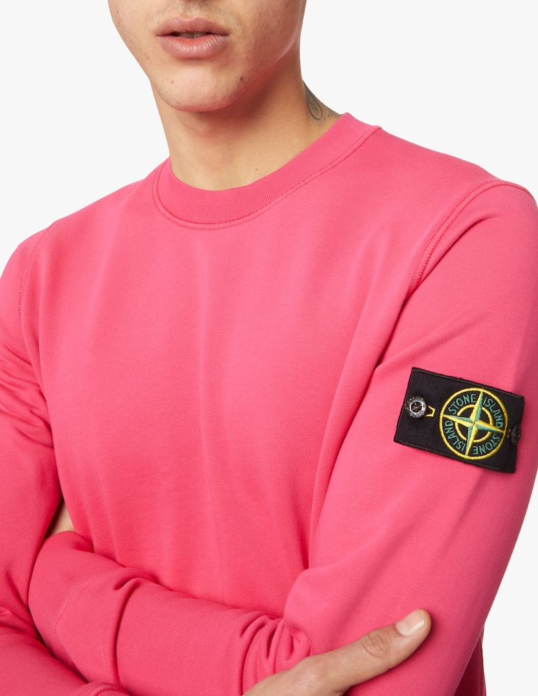 rinascente Stone Island Felpa girocollo basic - viola