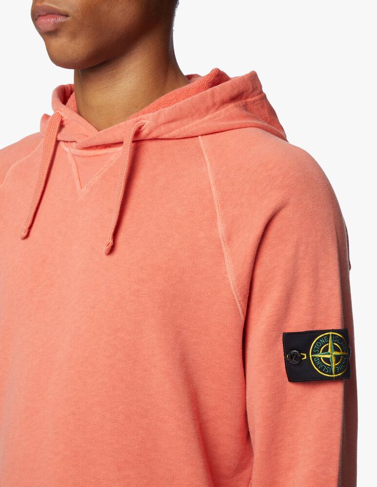 rinascente Stone Island Felpa con cappuccio malfile - arancione