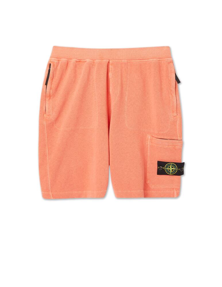 rinascente Stone Island Pantaloni corti malfile - arancione