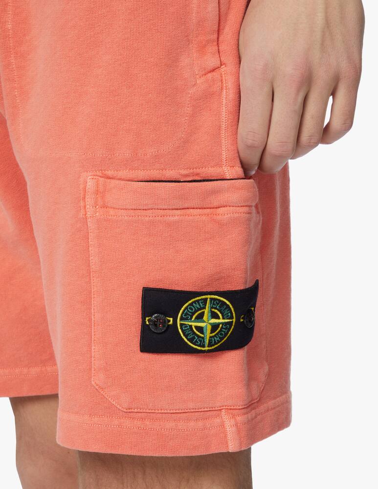 rinascente Stone Island Pantaloni corti malfile - arancione