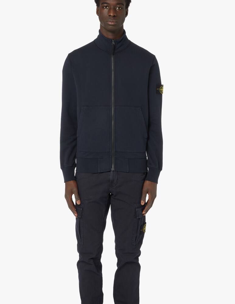 Stone Island Maglia fzip - blu - immagine 3 Stone Island Maglia fzip - blu - immagine 3