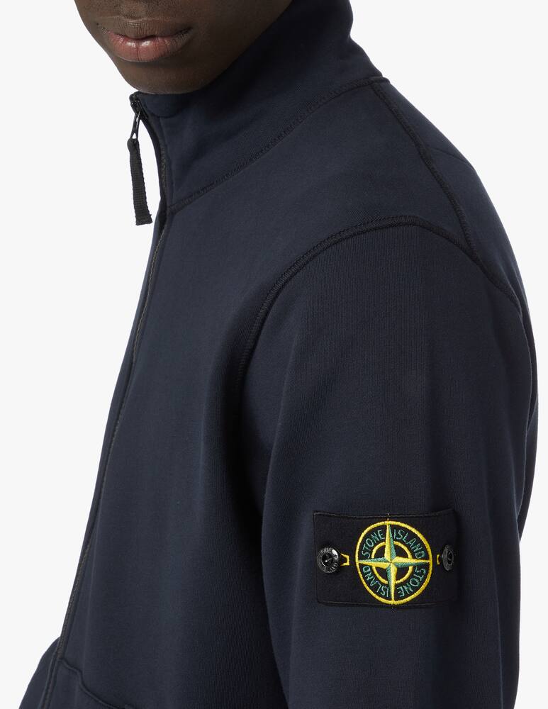 Stone Island Maglia fzip - blu - immagine 5 Stone Island Maglia fzip - blu - immagine 5