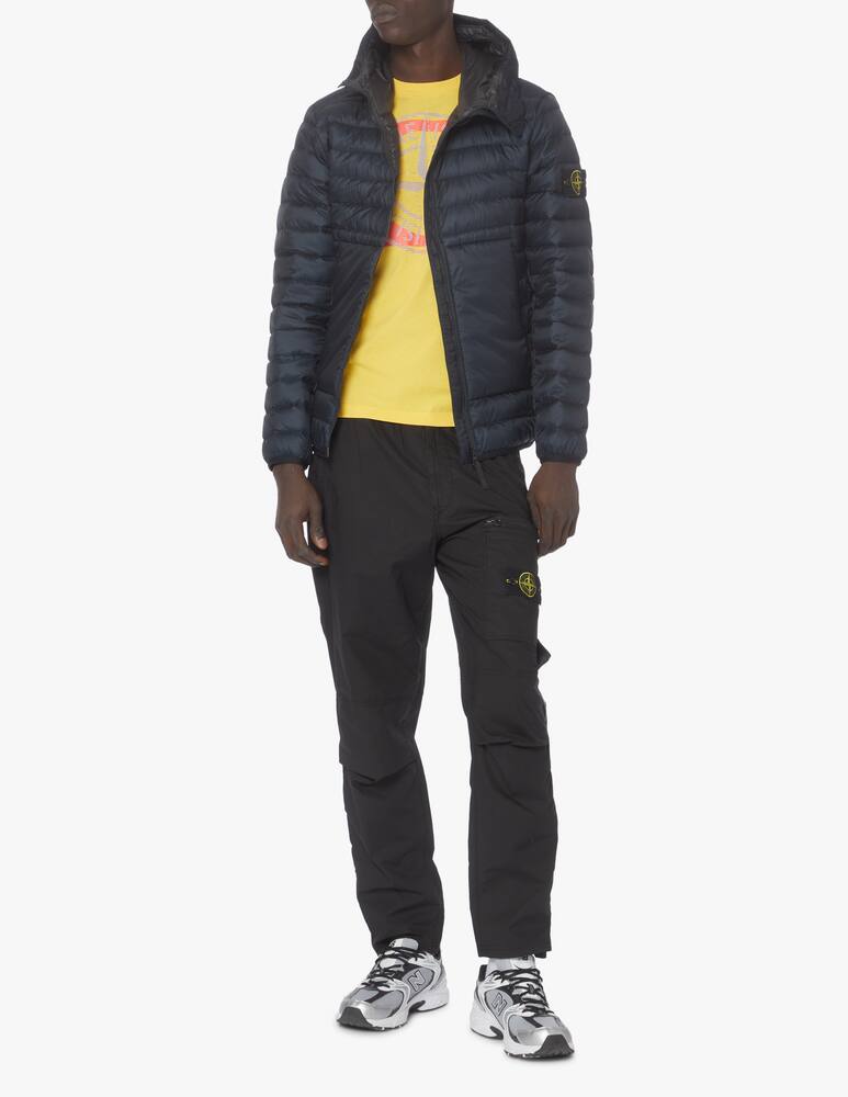 rinascente Stone Island Hooded 100gr dow jacket - blue