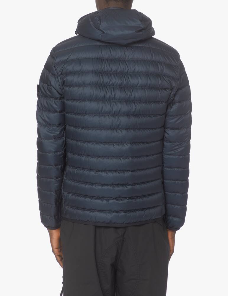 rinascente Stone Island Hooded 100gr dow jacket - blue