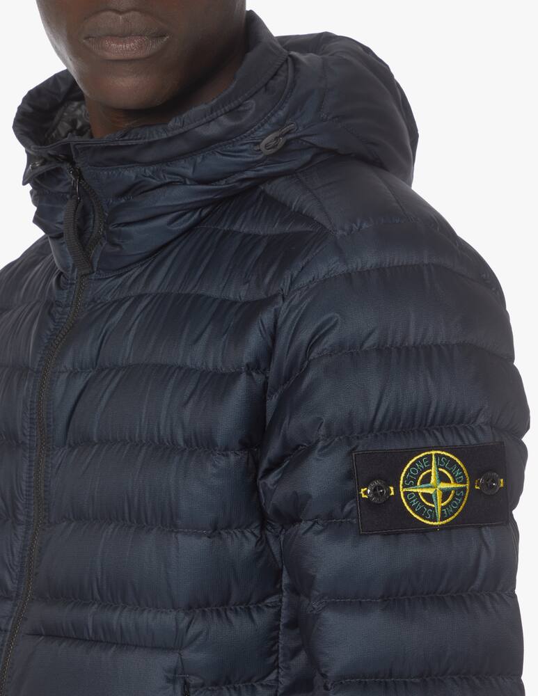 rinascente Stone Island Hooded 100gr dow jacket - blue