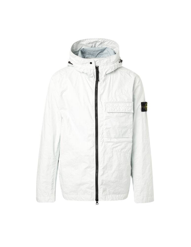 rinascente Stone Island Giacca membrana con cappuccio - grigio